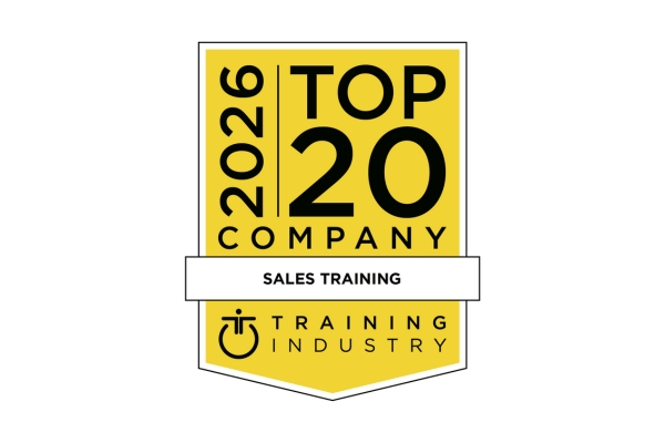 Tack TMI top sales training and enablement company award badge